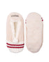 Canadiana Plush Pom-Pom Slippers - Millennial Pink - LATTELOVE Co.