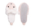 Critter Slide Slipper with hard-bottom sole - Lamb (Millennial Pink) - LATTELOVE Co.