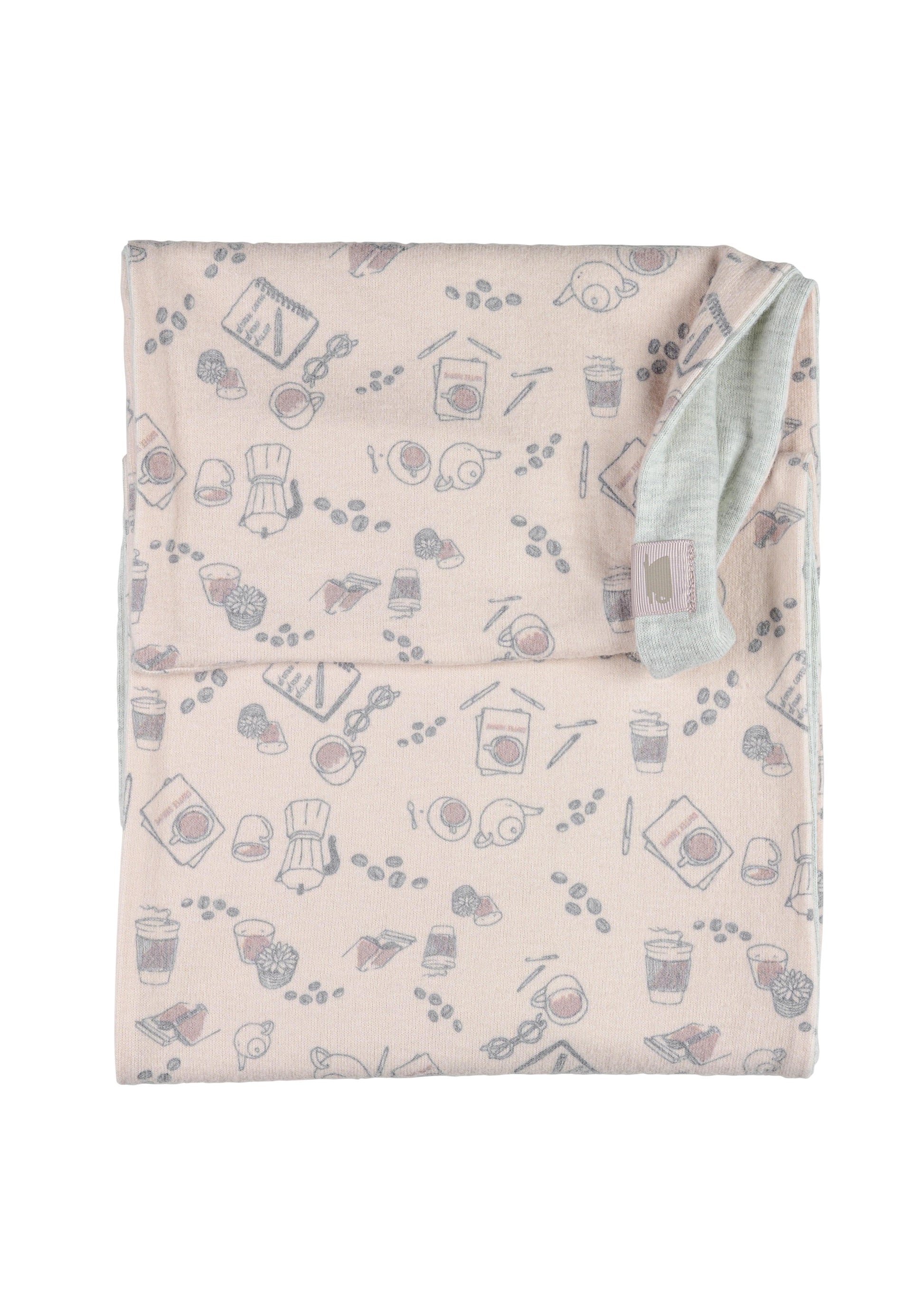 From Here to Infinity Scarf - Millennial Pink - LATTELOVE Co.