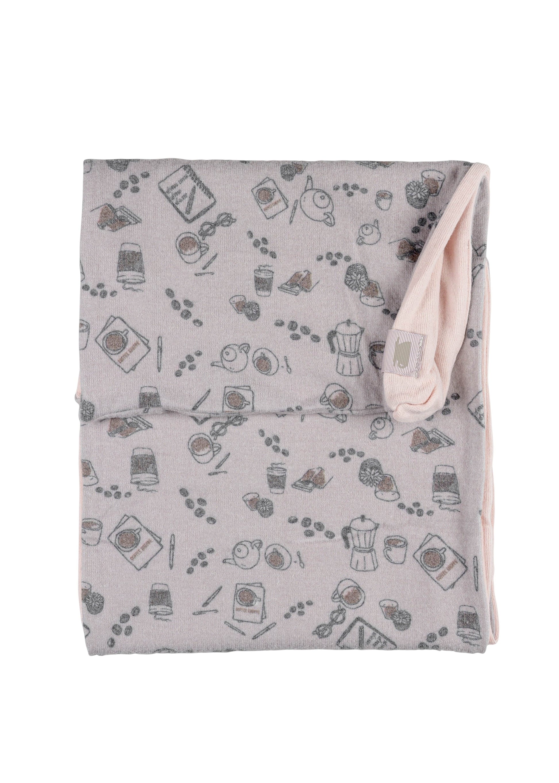 From Here to Infinity Scarf - Silver Cloud - LATTELOVE Co.