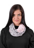 From Here to Infinity Scarf - Silver Cloud - LATTELOVE Co.
