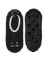 Marshmallow Animal Footlet - Cat (Black) - LATTELOVE Co.