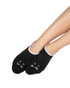 Marshmallow Animal Footlet - Cat (Black) - LATTELOVE Co.