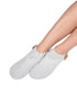 Melange Cable/Rib Knit Booties - Illusion Blue - LATTELOVE Co.