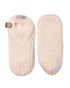 Melange Cable/Rib Knit Booties - Millennial Pink - LATTELOVE Co.