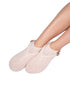 Melange Cable/Rib Knit Booties - Millennial Pink - LATTELOVE Co.