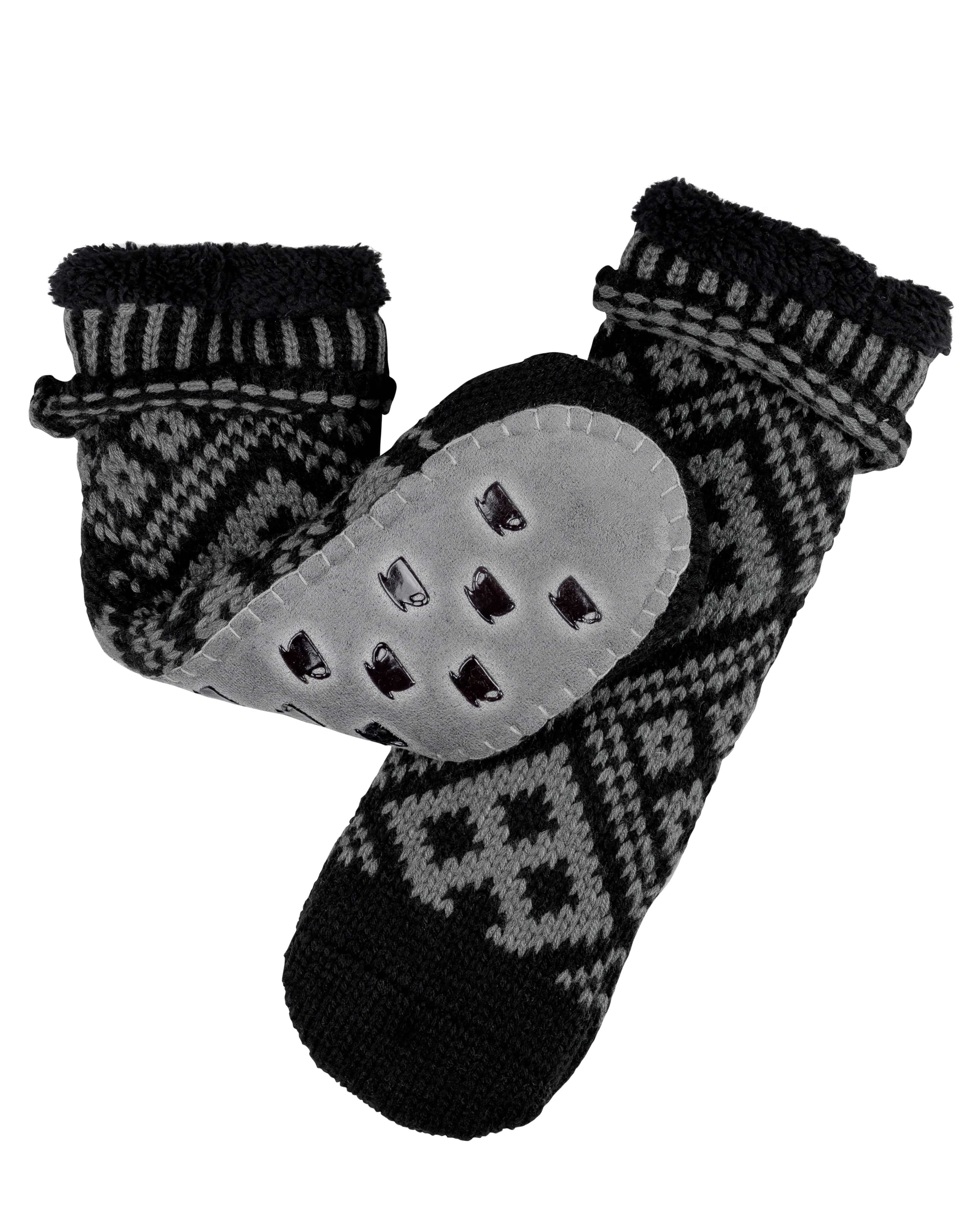 Mukluk Socks - Black - LATTELOVE Co.