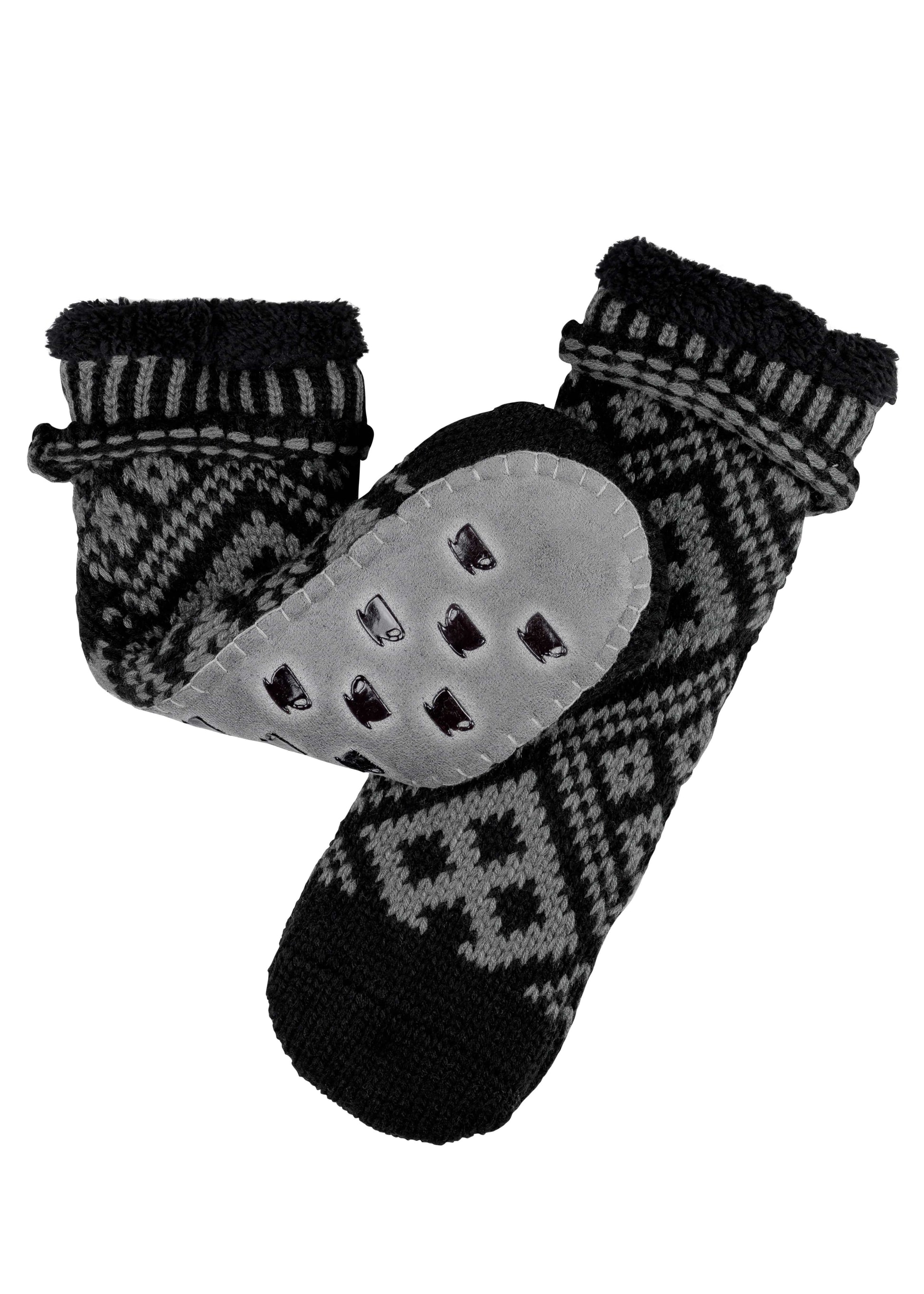 Mukluk Socks - Black - LATTELOVE Co.