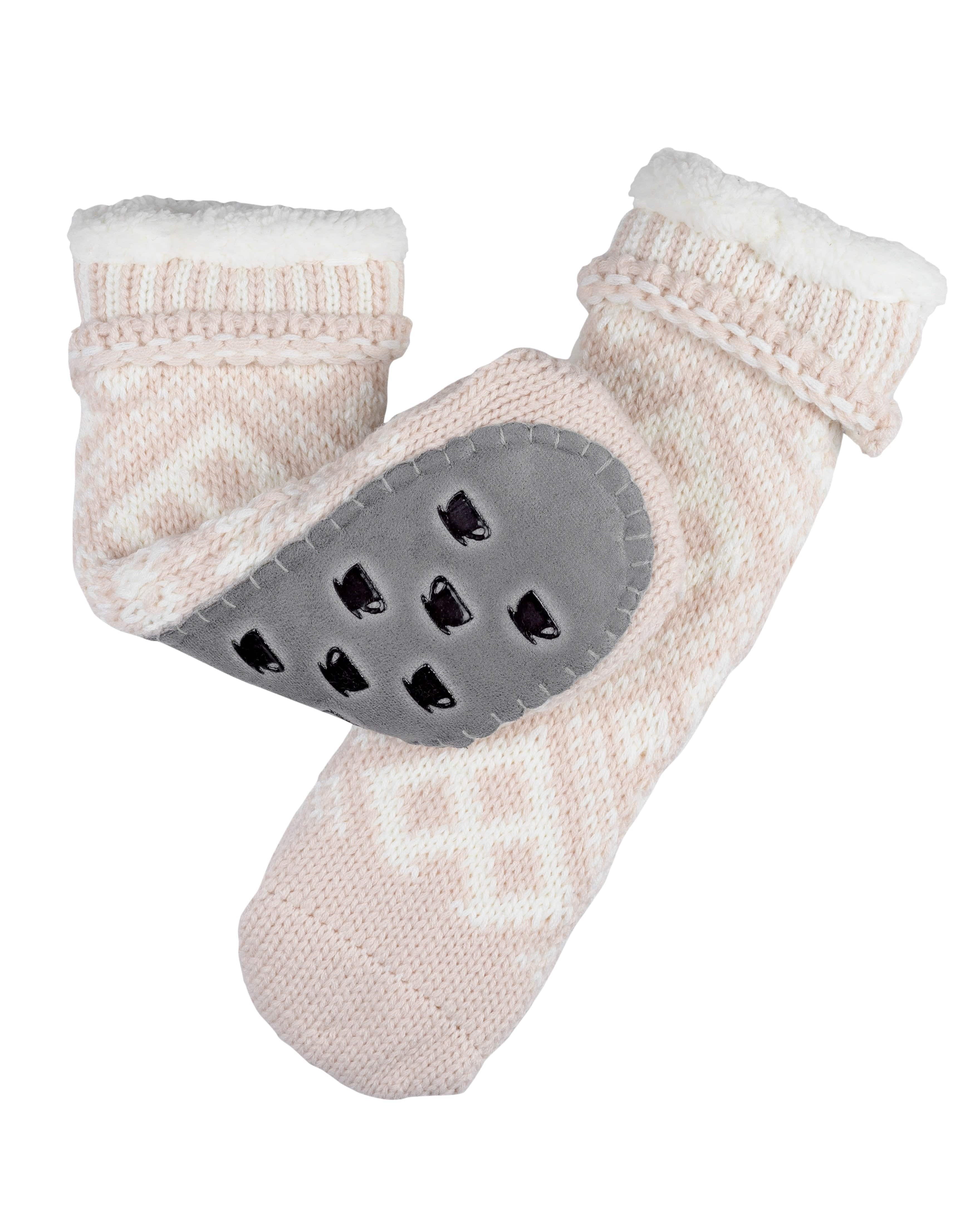 Mukluk Socks - Millennial Pink - LATTELOVE Co.