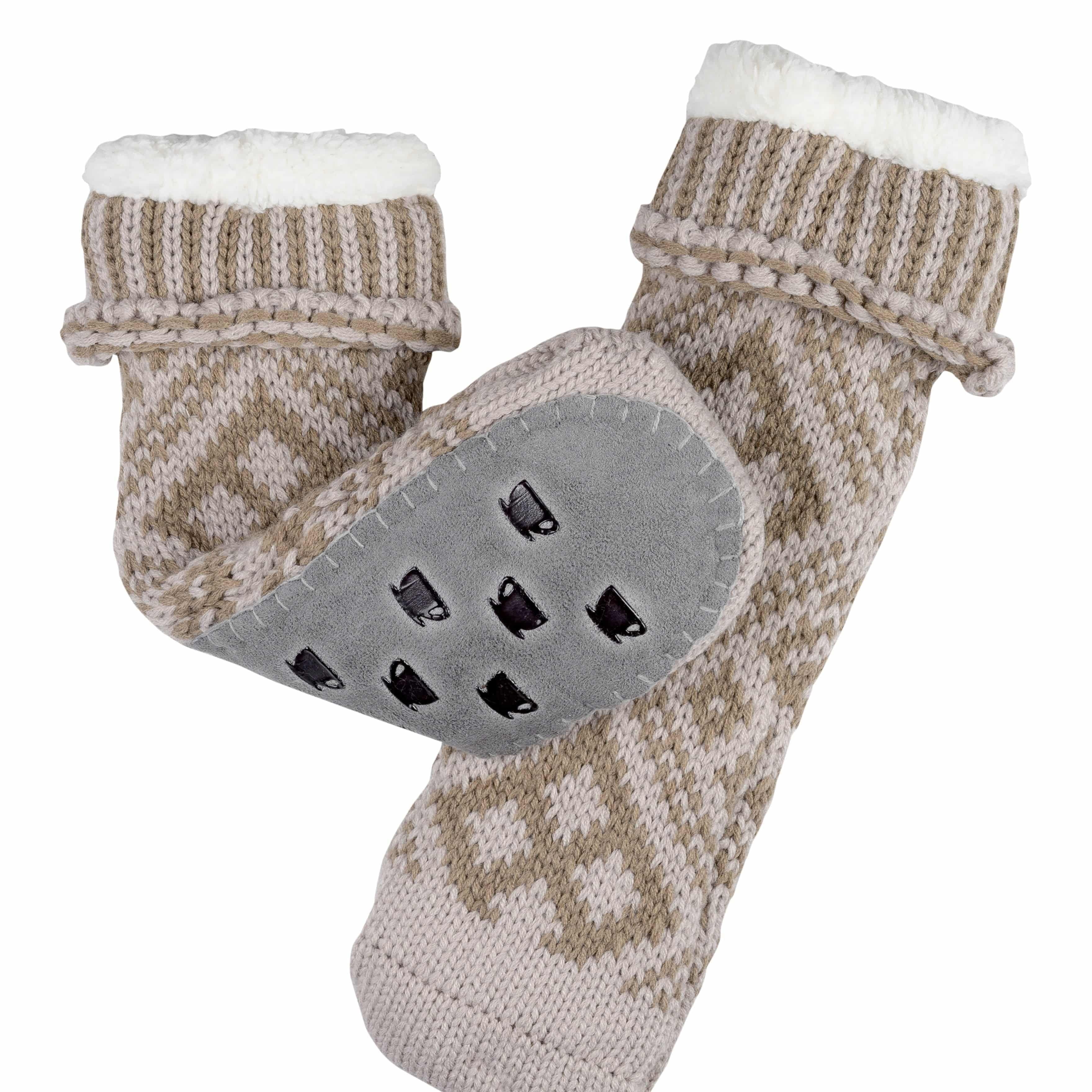 Mukluk Socks - Silver Cloud - LATTELOVE Co.