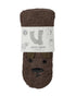 Marshmallow Critter Socks - Bear (Chestnut) - LATTELOVE Co.