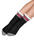 Canadiana Lounge Socks - Dark Smoked Pearl - LATTELOVE Co.