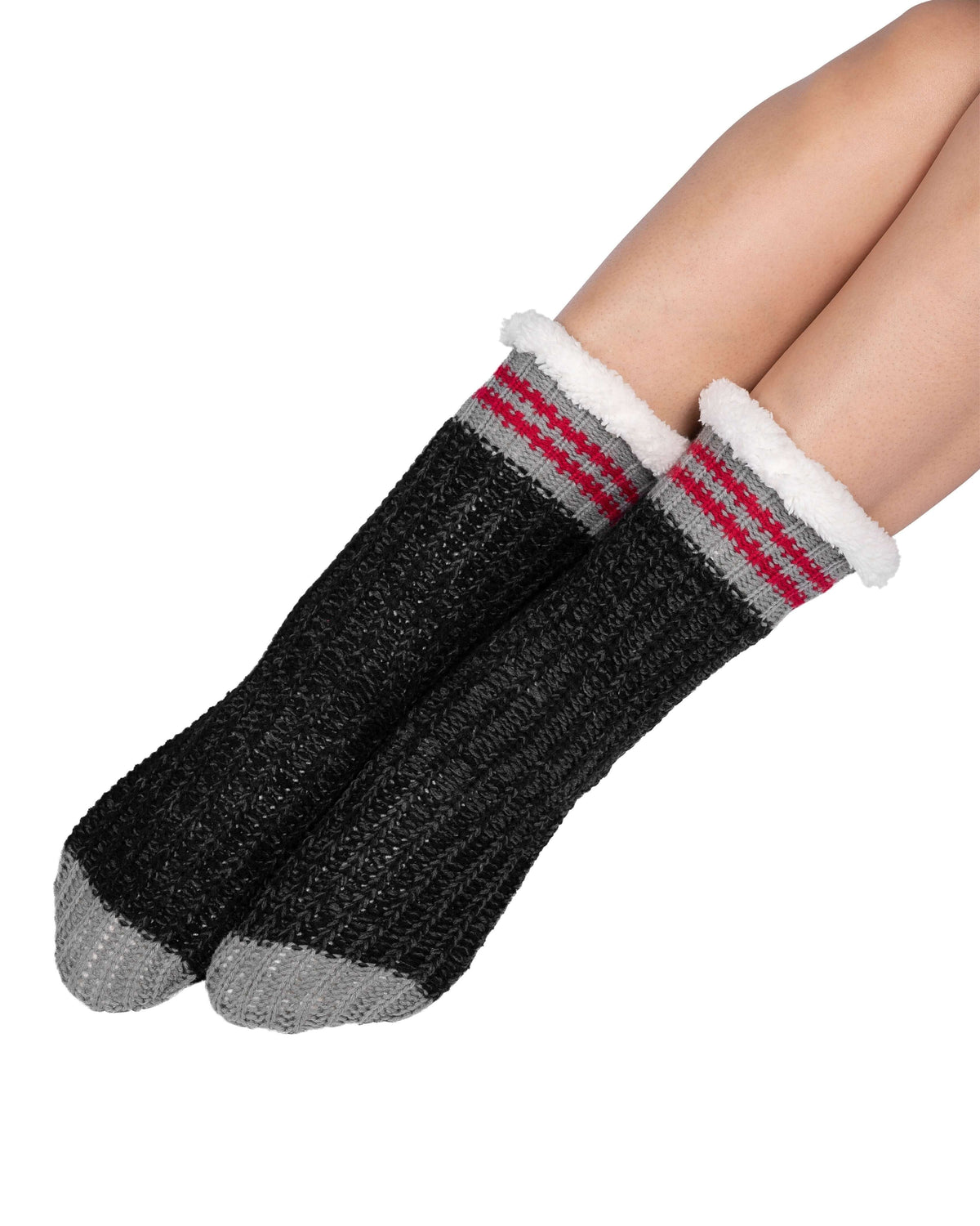 Canadiana Lounge Socks - Dark Smoked Pearl - LATTELOVE Co.