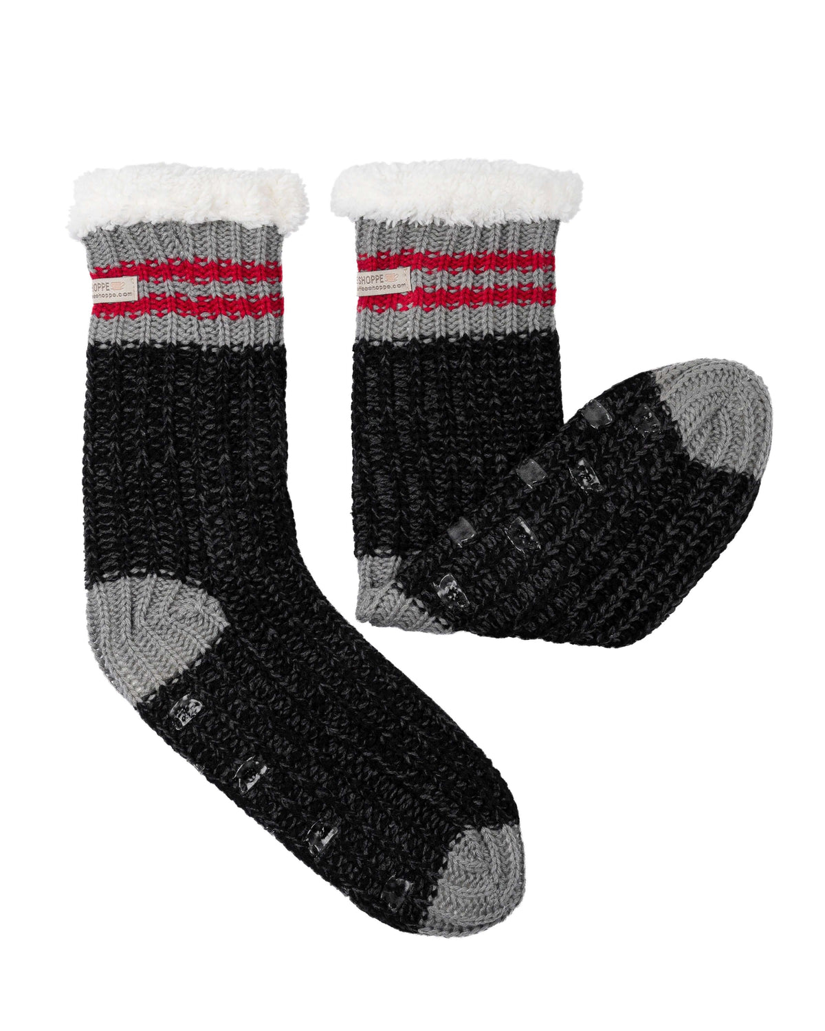 Canadiana Lounge Socks - Dark Smoked Pearl - LATTELOVE Co.