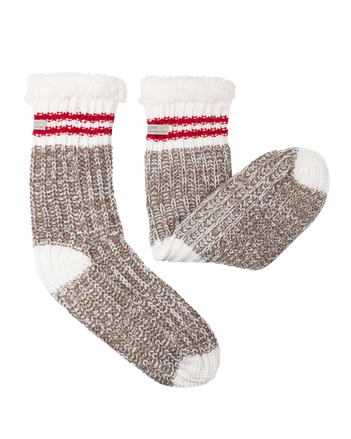 Canadiana Lounge Socks - Fungi - LATTELOVE Co.