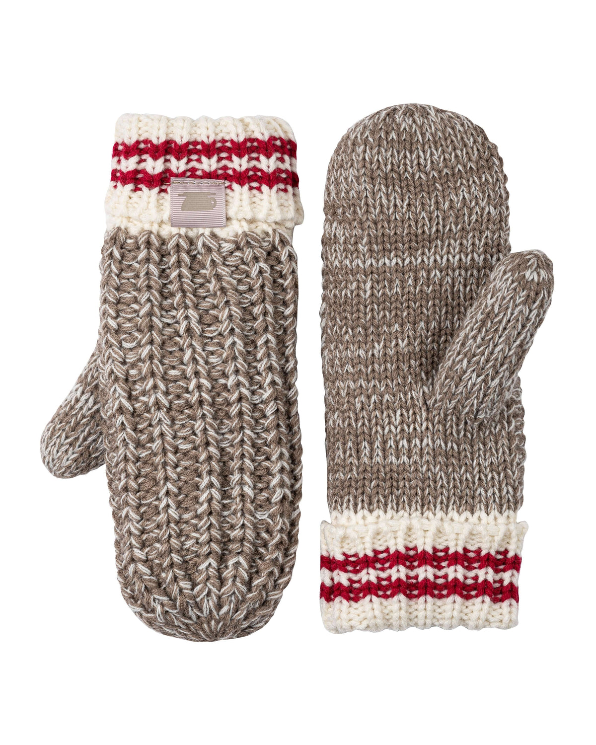 Canadiana Plush Mittens - Fungi - LATTELOVE Co.