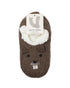 Critter Ankle Slippers - Beaver (Chestnut) - LATTELOVE Co.