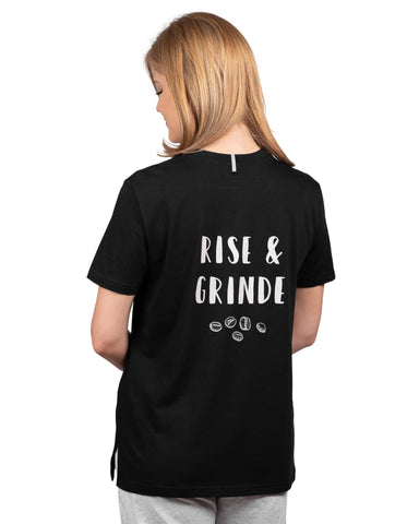 Current Mood Boyfriend T-Shirt - RISE & GRINDE - LATTELOVE Co.