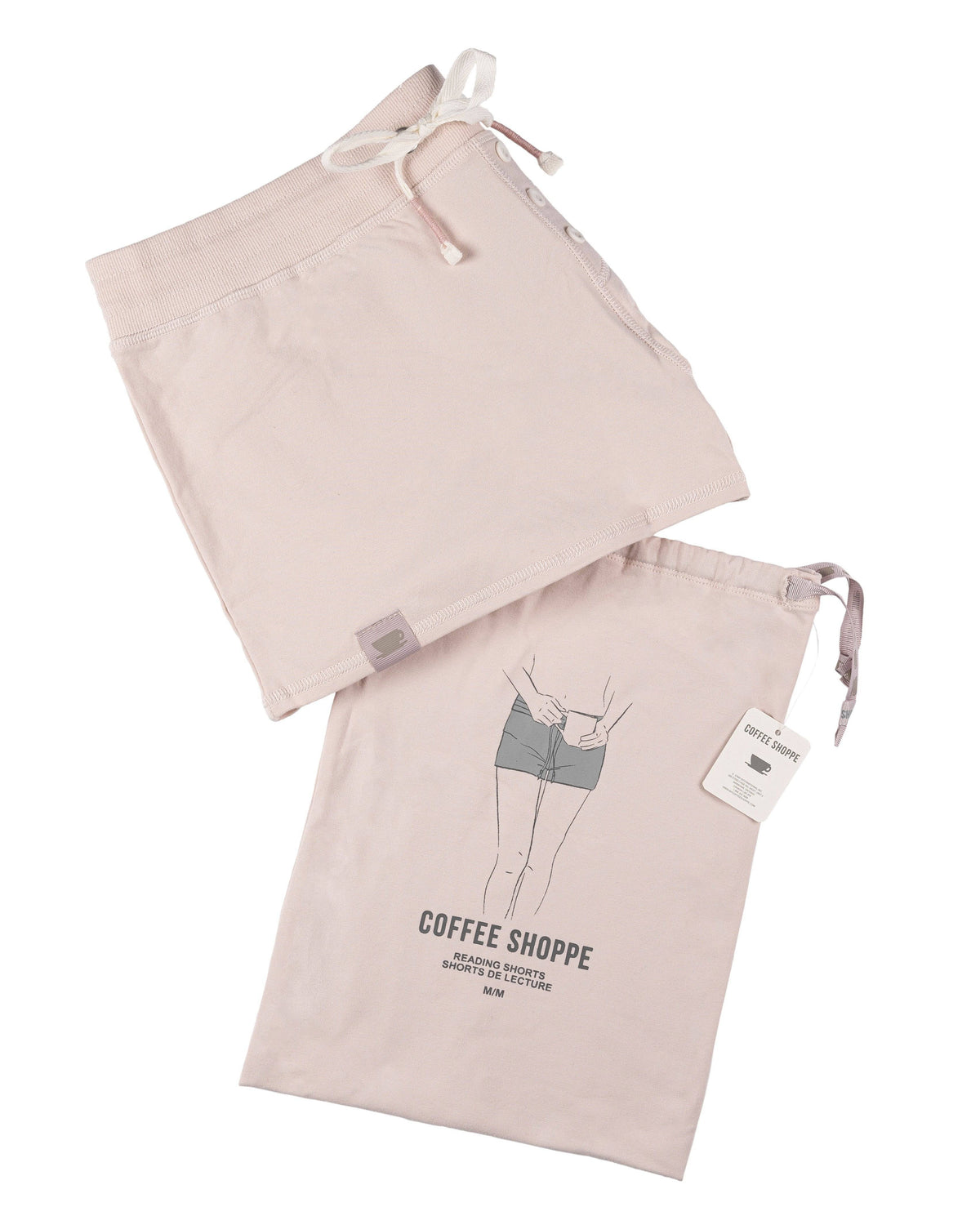 Take-Comfort Lounge Short - Millennial Pink - LATTELOVE Co.