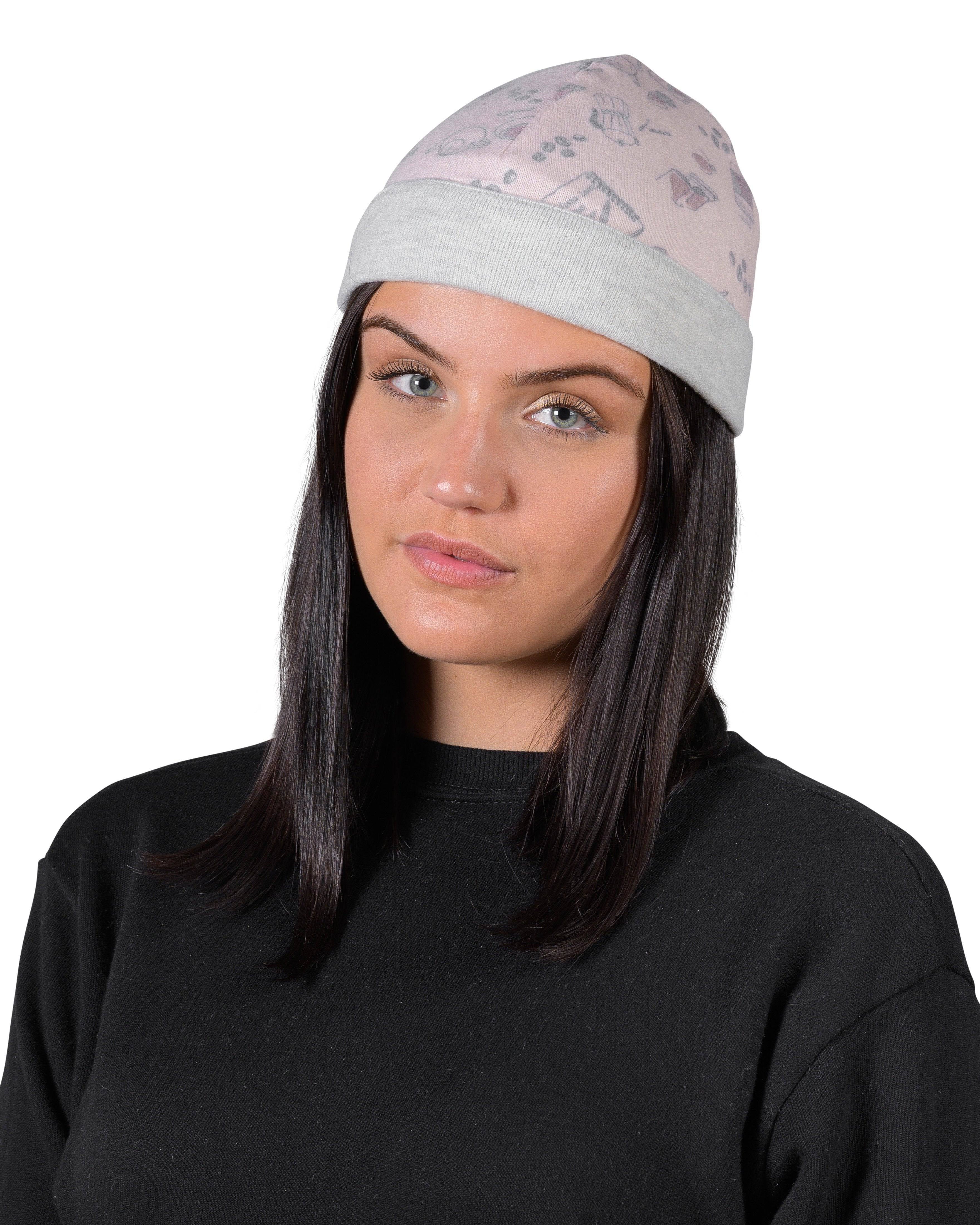 The Coffee Beanie - Millennial Pink - LATTELOVE Co.
