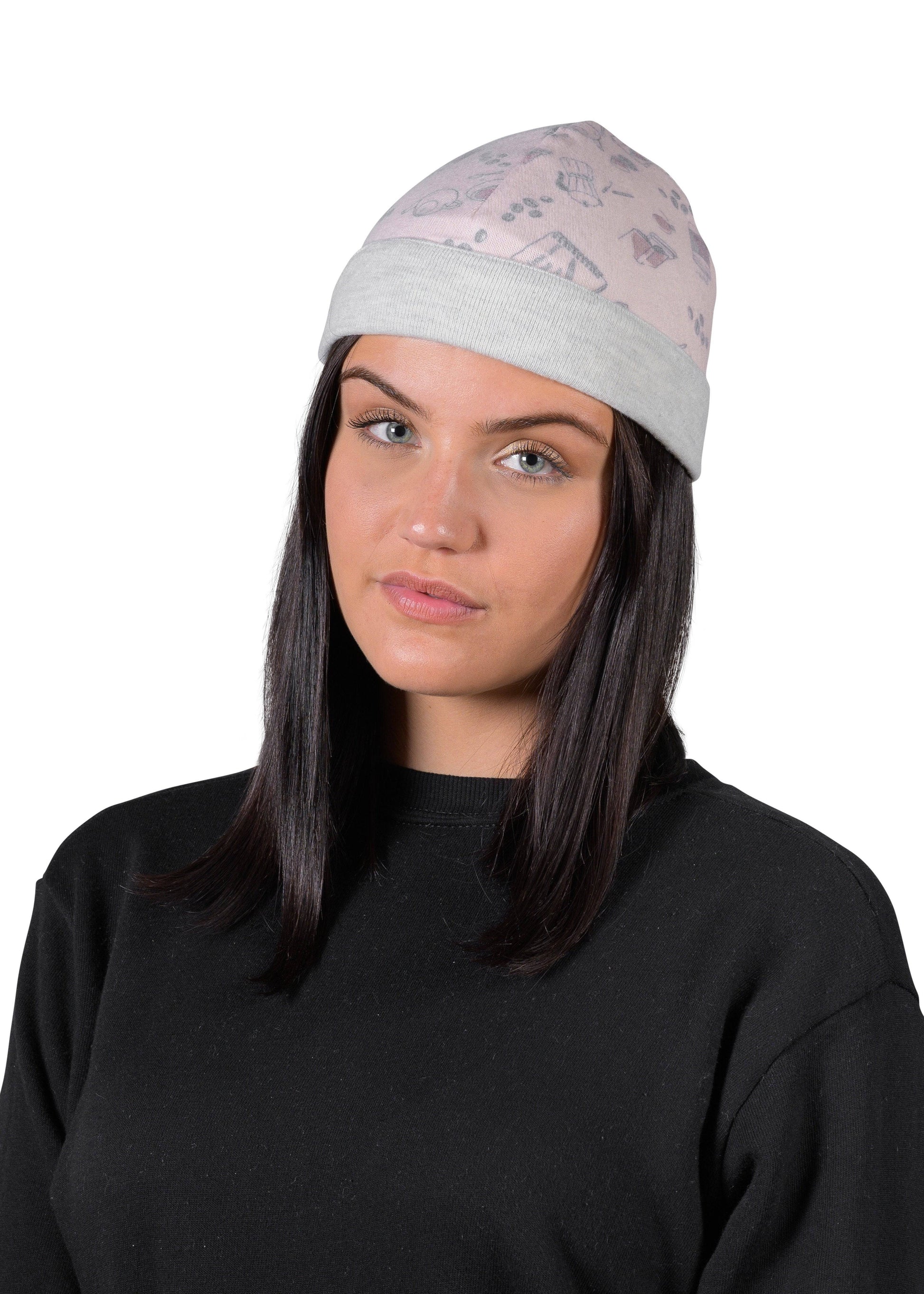 The Coffee Beanie - Millennial Pink - LATTELOVE Co.