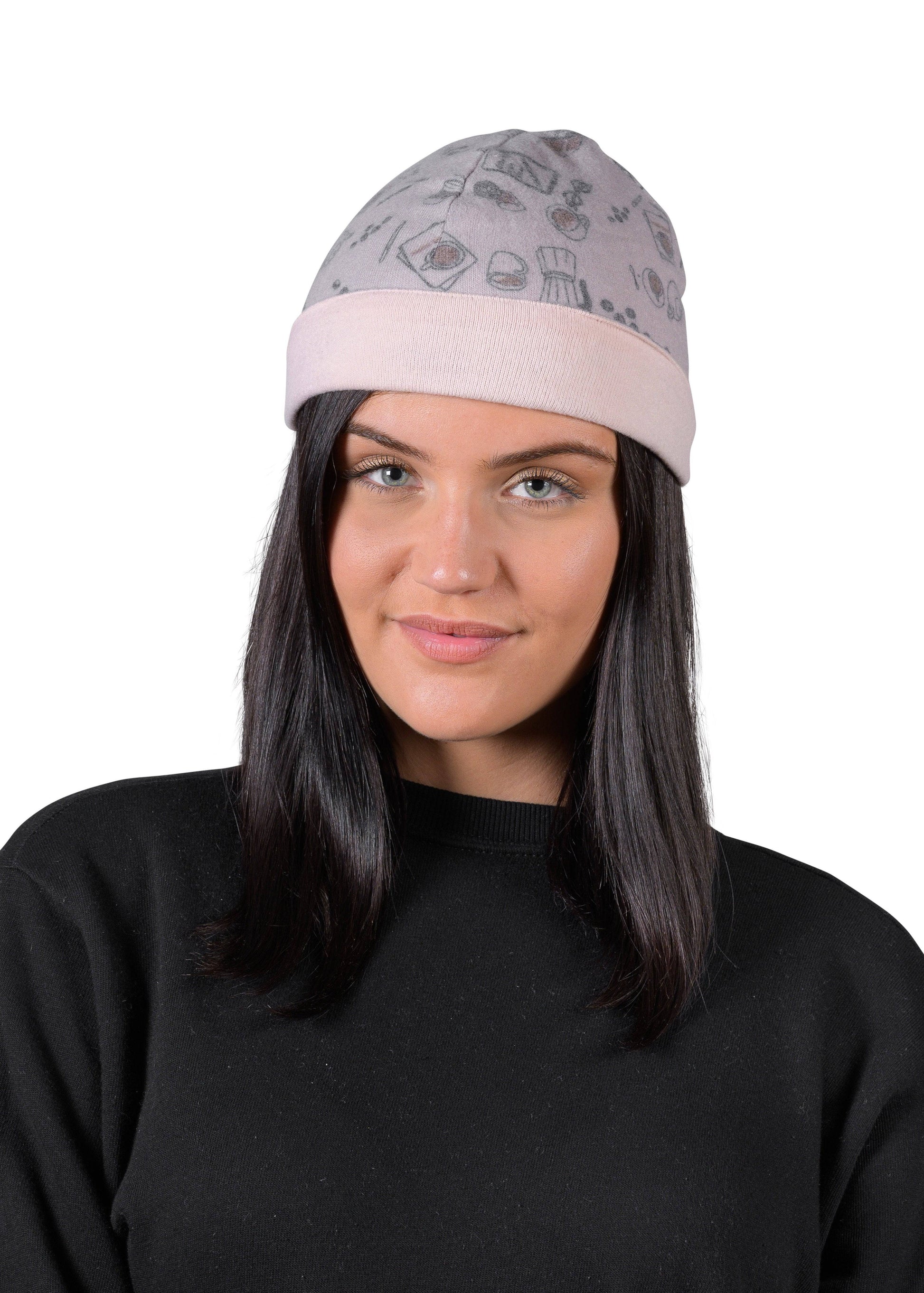 The Coffee Beanie - Silver Cloud - LATTELOVE Co.