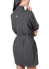 Wrap-It-Up Reading Robe - Charcoal Mix - LATTELOVE Co.